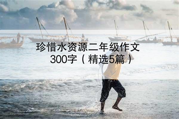 珍惜水资源二年级作文300字（精选5篇）