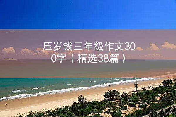 压岁钱三年级作文300字（精选38篇）