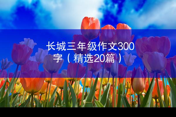 长城三年级作文300字（精选20篇）