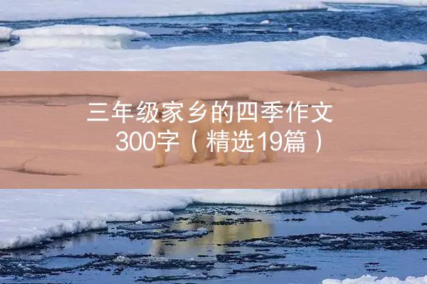 三年级家乡的四季作文300字（精选19篇）